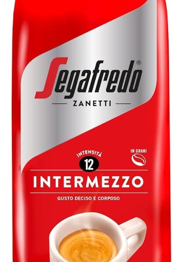 Segafredo Zanetti Intermezzo Whole Coffee Beans - 1 KG - Image 1
